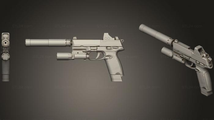 Оружие (Оружие 037, WPN_0066) 3D модель для ЧПУ станка